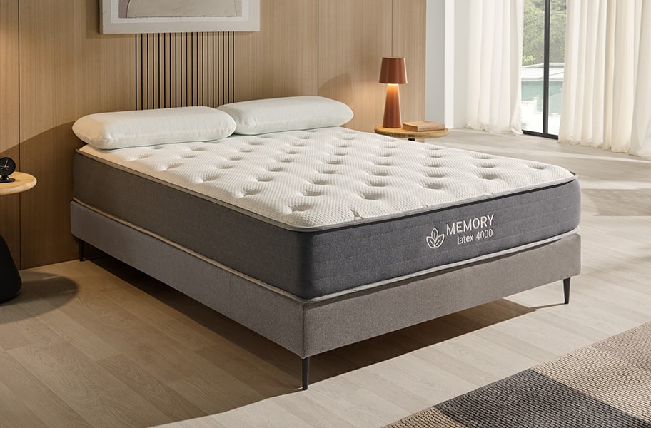 Colchón viscoelástico Memory Látex 4000 de HOME