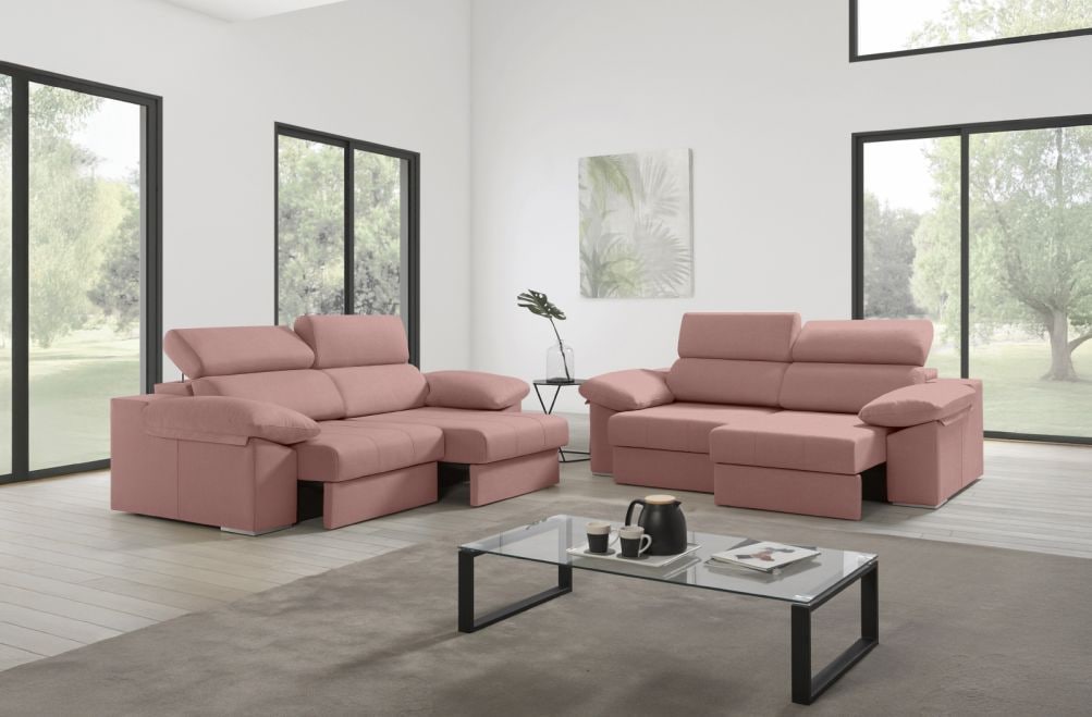 Sofá de tela Esmeralda de HOME - principal