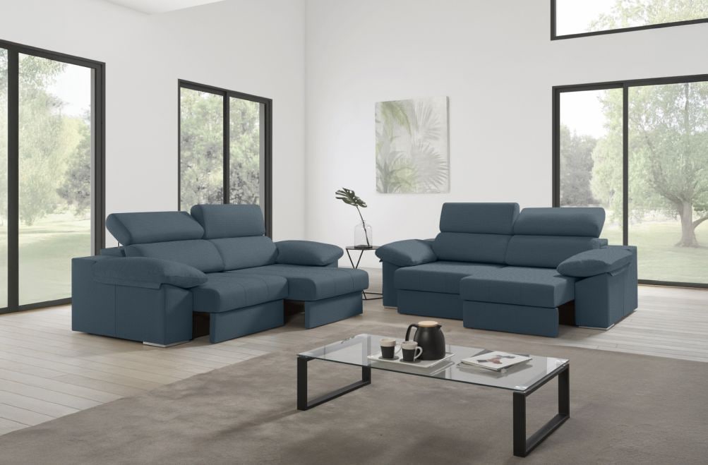 Sofá de tela Esmeralda de HOME - principal