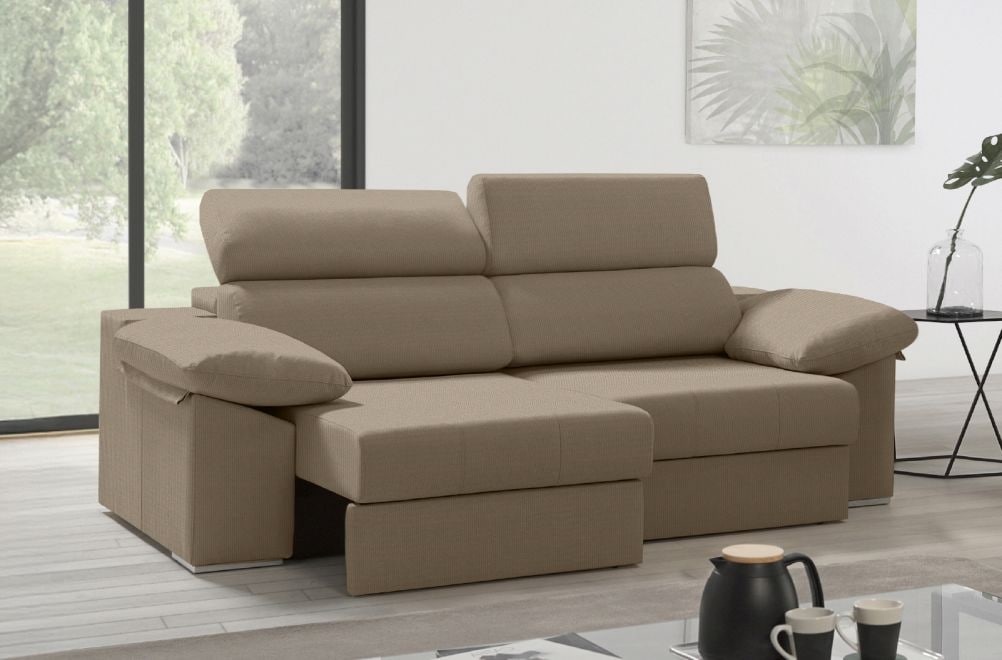 Sofá de tela Esmeralda de HOME - principal