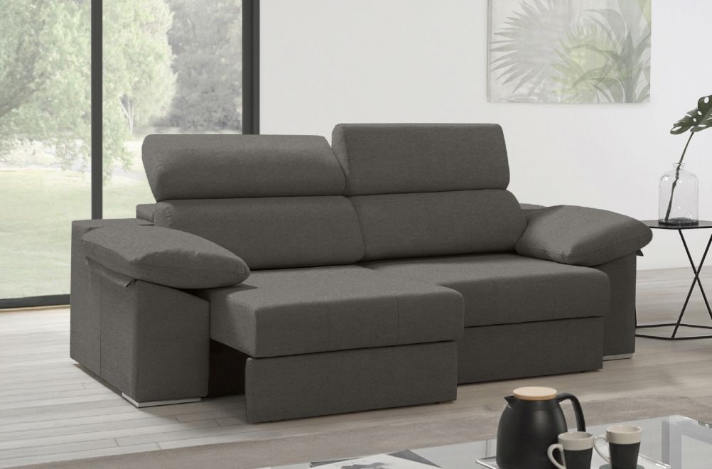 Sofá de tela Esmeralda de HOME - principal