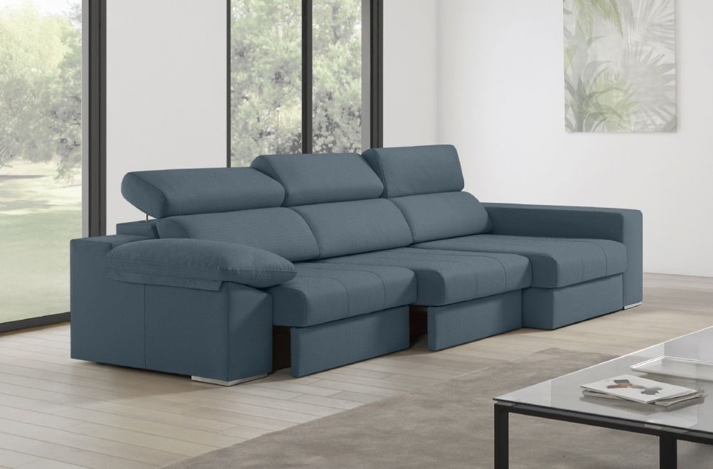 Sofá de tela Esmeralda de HOME - principal