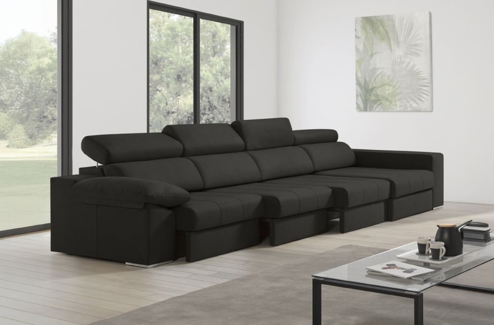 Sofá de tela Esmeralda Plus de HOME - principal