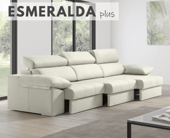 Sofá de tela Esmeralda Plus de HOME - principal