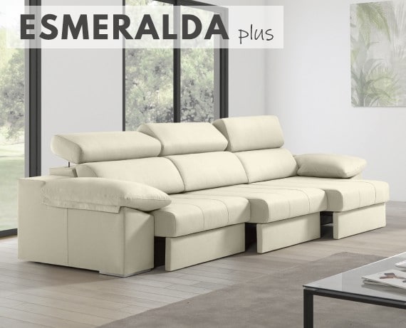Sofá de tela Esmeralda Plus de HOME - principal