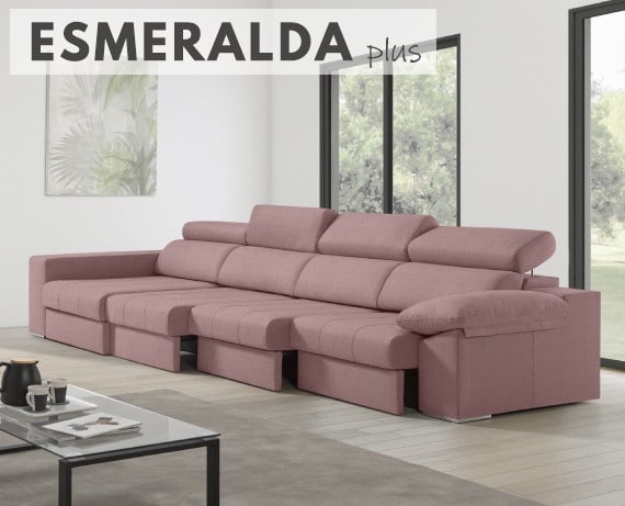 Sofá de tela Esmeralda Plus de HOME - principal