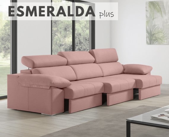 Sofá de tela Esmeralda Plus de HOME - principal