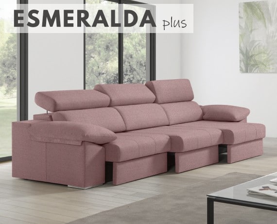 Sofá de tela Esmeralda Plus de HOME - principal