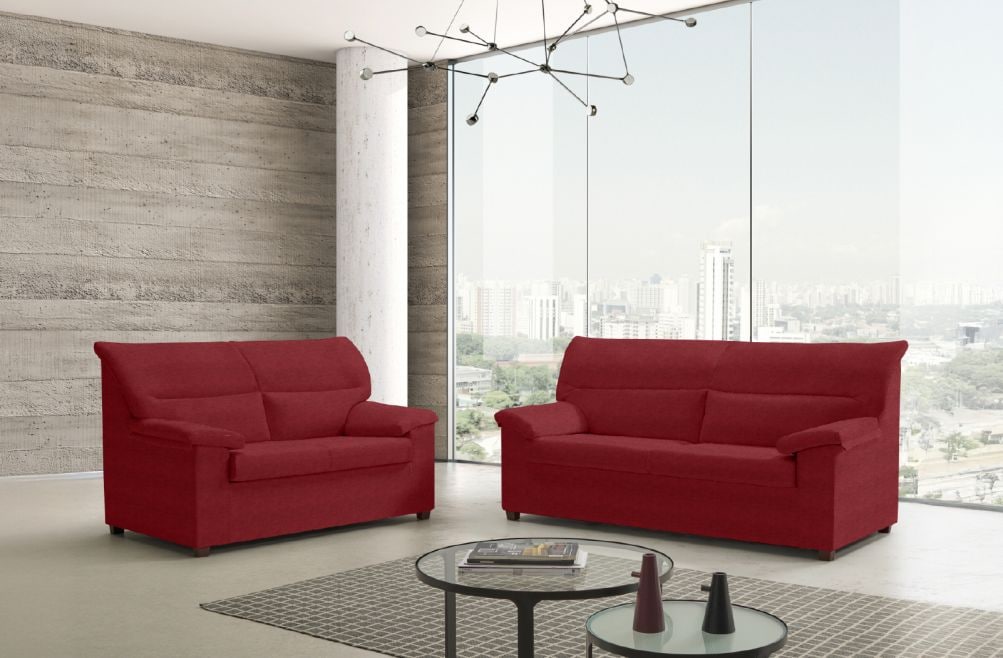 Sofá de tela Damaris de HOME - principal