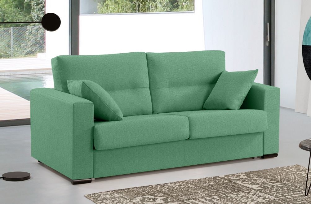 Sofá cama de apertura italiana de tela Aquila de HOME - principal