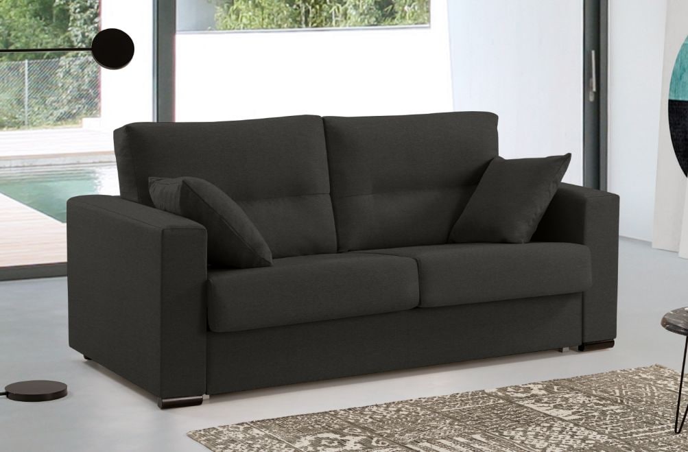 Sofá cama de apertura italiana de tela Aquila de HOME - principal