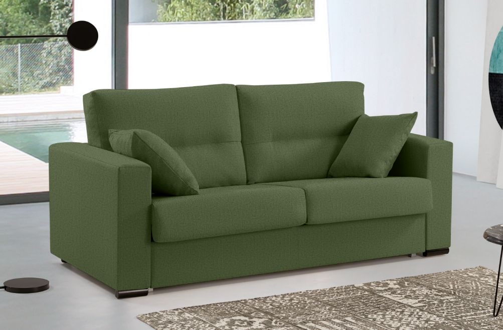 Sofá cama de apertura italiana de tela Aquila de HOME - principal