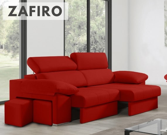 Sofá de tela Zafiro de HOME - principal