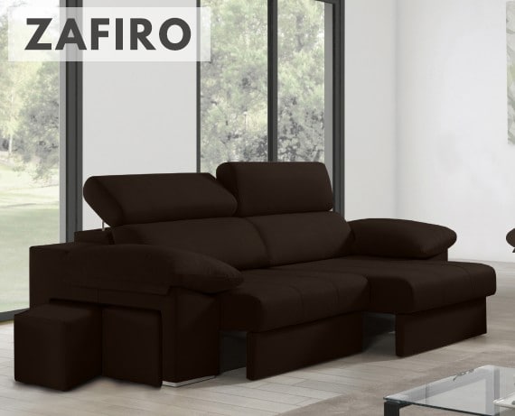 Sofá de tela Zafiro de HOME - principal