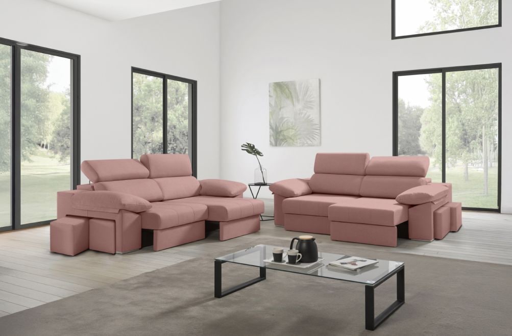 Sofá de tela Zafiro de HOME - principal