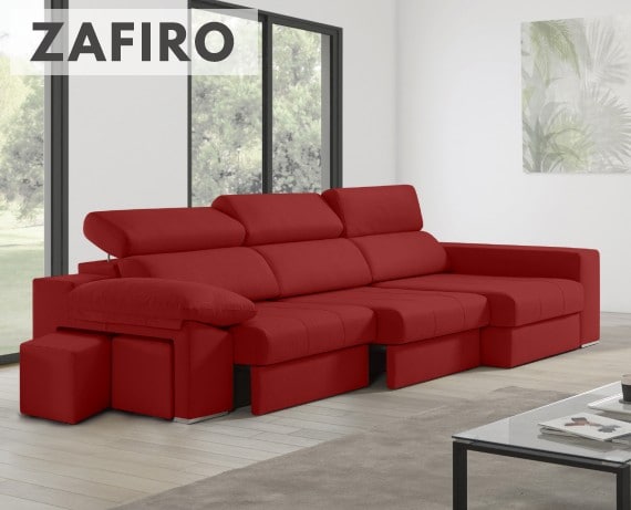 Sofá de tela Zafiro de HOME - principal