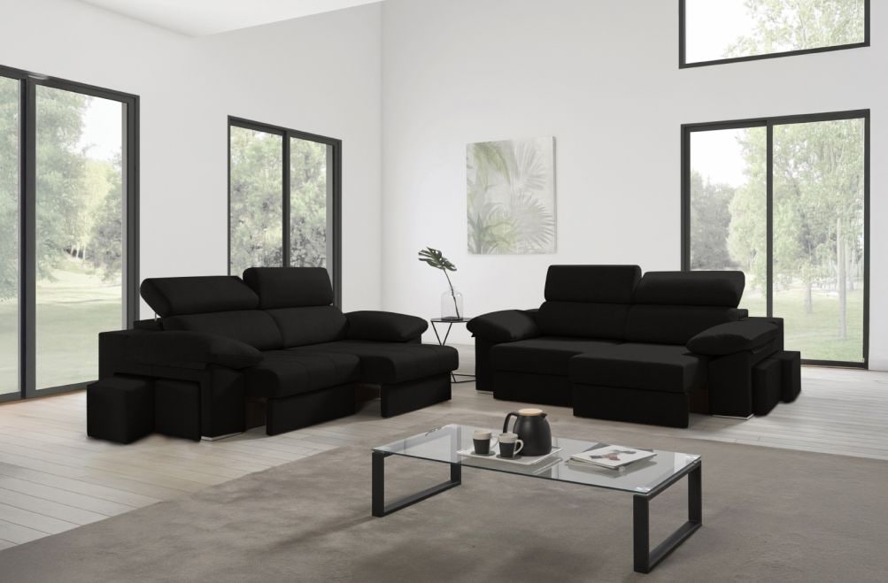 Sofá de tela Zafiro de HOME - principal