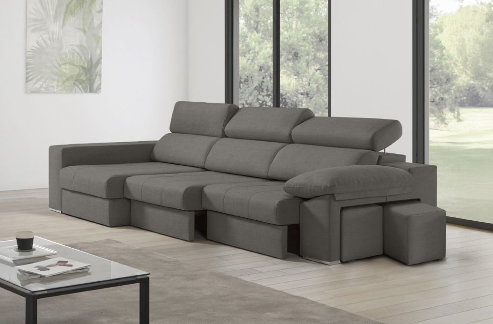 Sofá de tela Zafiro de HOME - principal