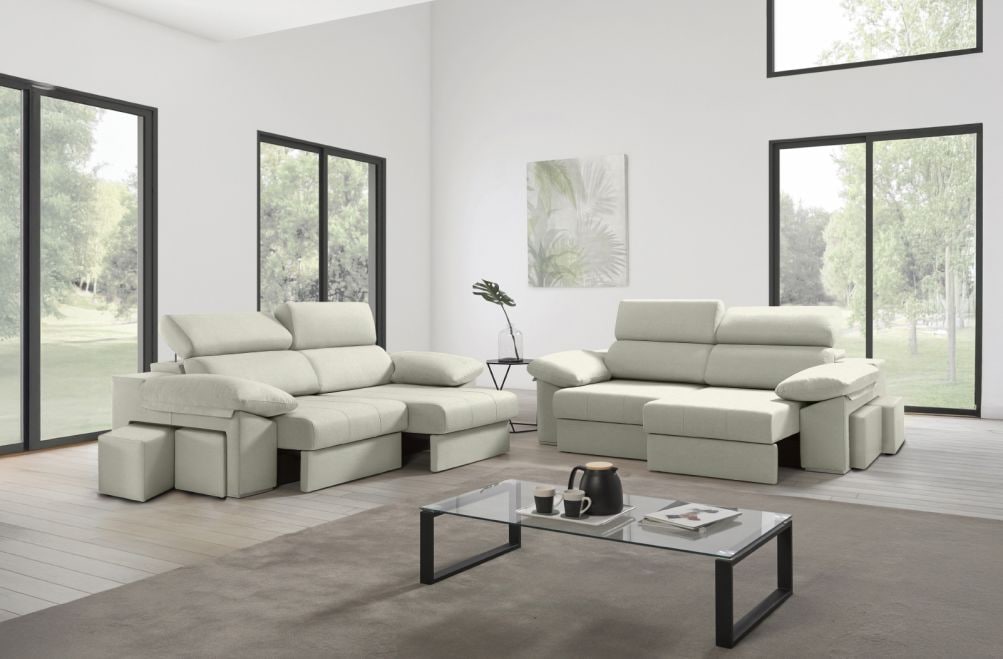 Sofá de tela Zafiro de HOME - principal