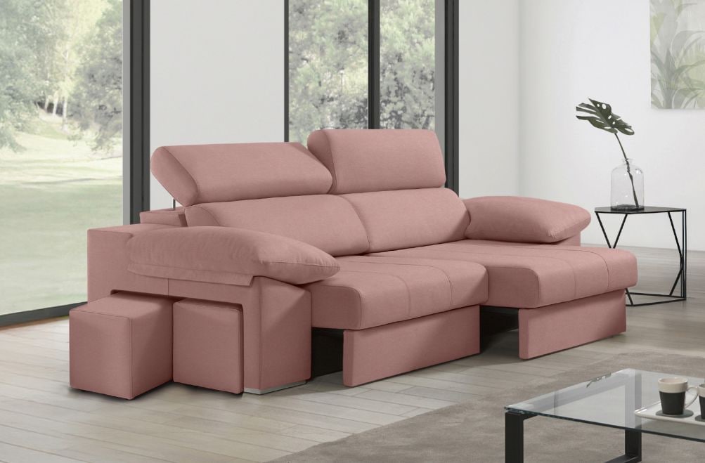 Sofá de tela Zafiro de HOME - principal