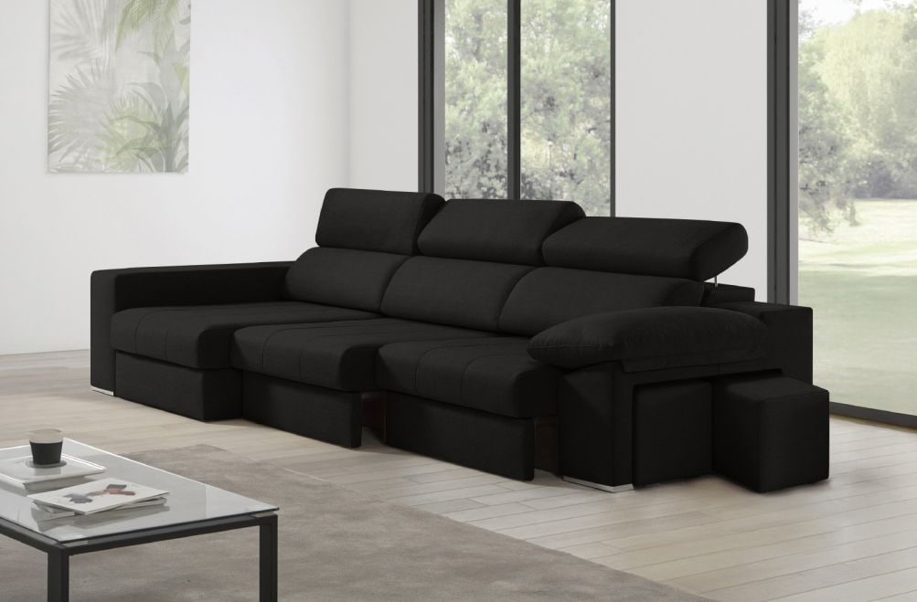 Sofá de tela Zafiro de HOME - principal