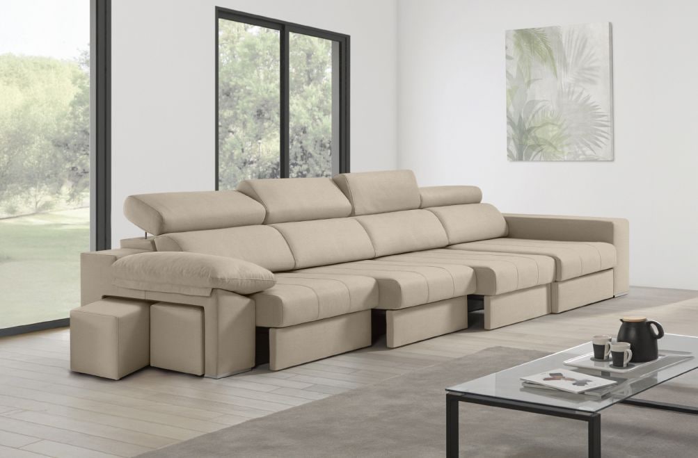 Sofá de tela Zafiro Plus de HOME - principal