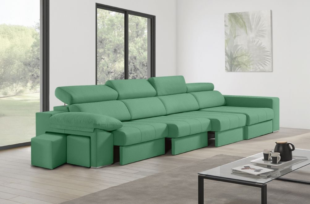 Sofá de tela Zafiro Plus de HOME - principal