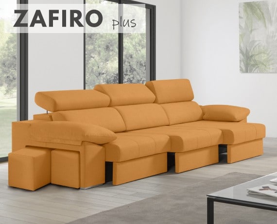Sofá de tela Zafiro Plus de HOME - principal