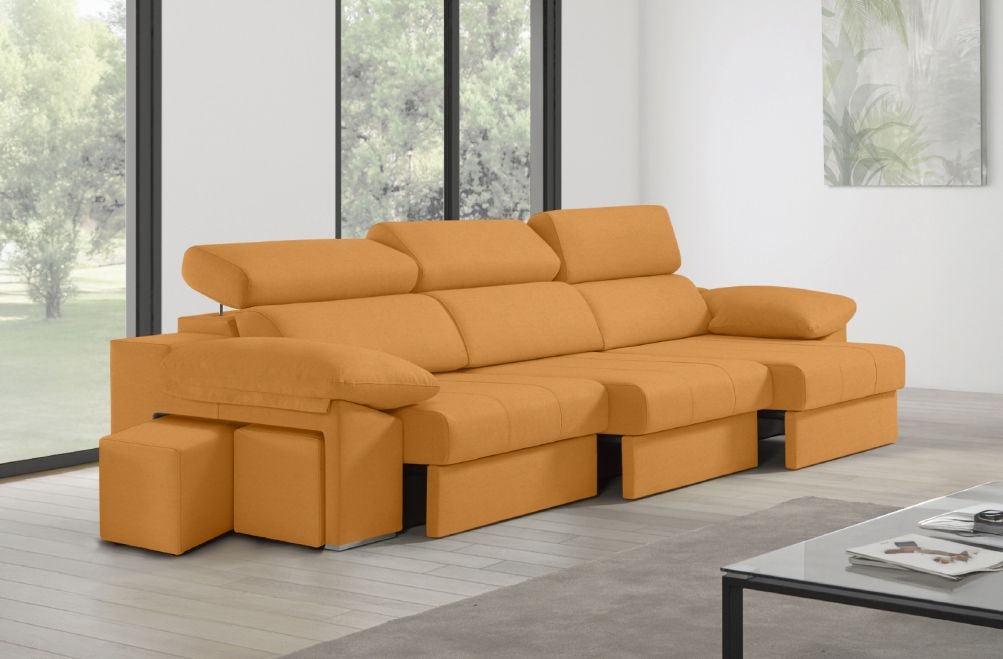 Sofá de tela Zafiro Plus de HOME - principal