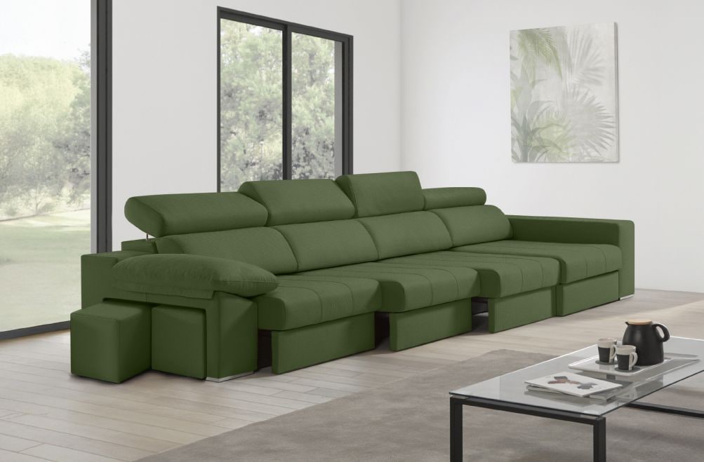 Sofá de tela Zafiro Plus de HOME - principal