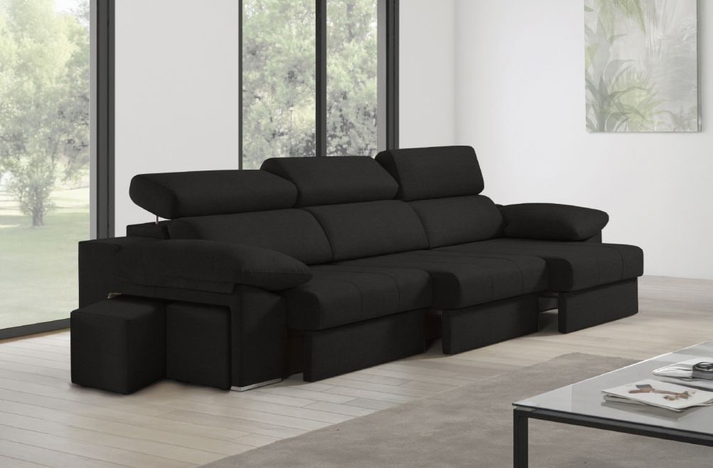 Sofá de tela Zafiro Plus de HOME - principal