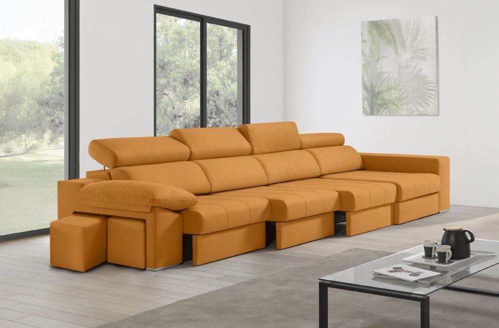 Sofá de tela Zafiro Plus de HOME - principal