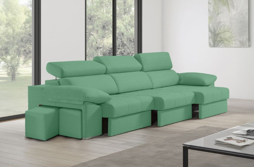 Sofá de tela Zafiro Plus de HOME - principal