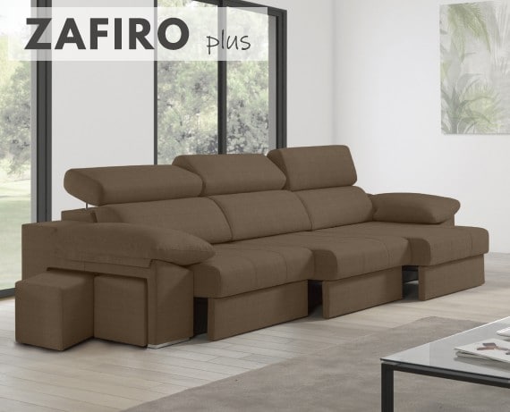 Sofá de tela Zafiro Plus de HOME - principal