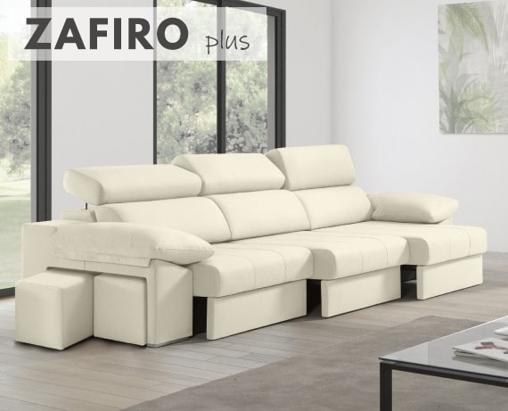 Sofá de tela Zafiro Plus de HOME - principal