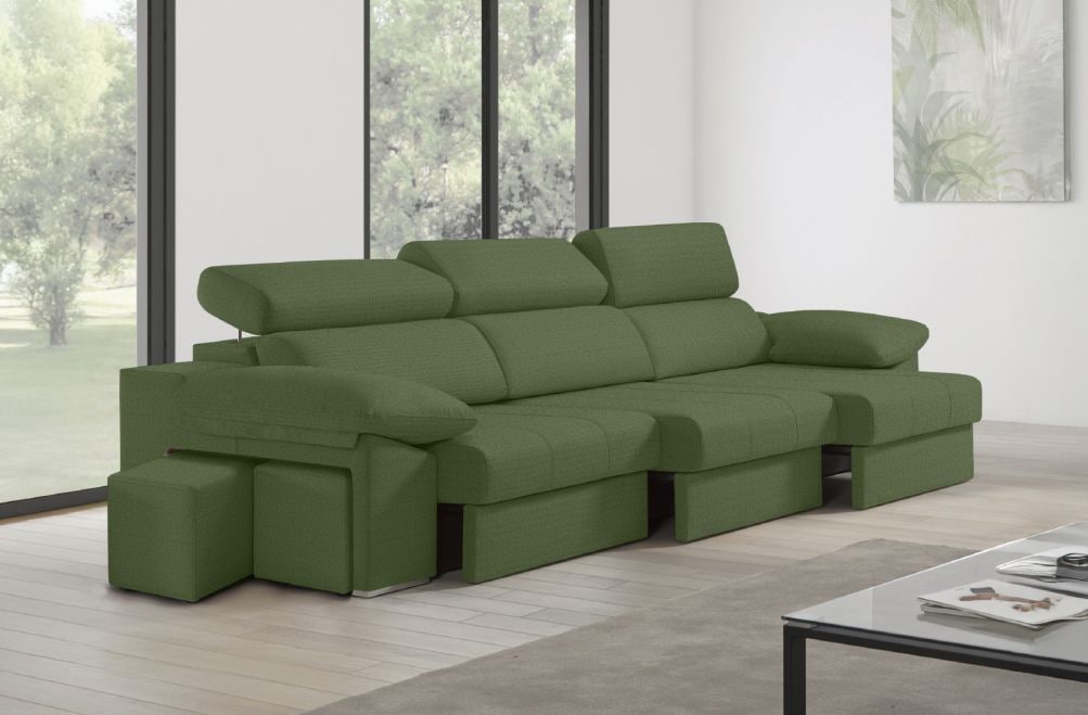 Sofá de tela Zafiro Plus de HOME - principal