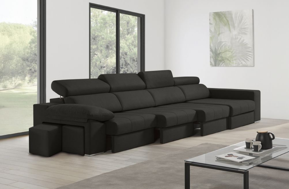 Sofá de tela Zafiro Plus de HOME - principal