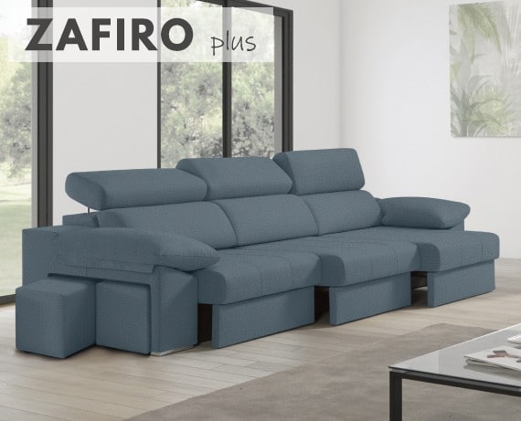 Sofá de tela Zafiro Plus de HOME - principal