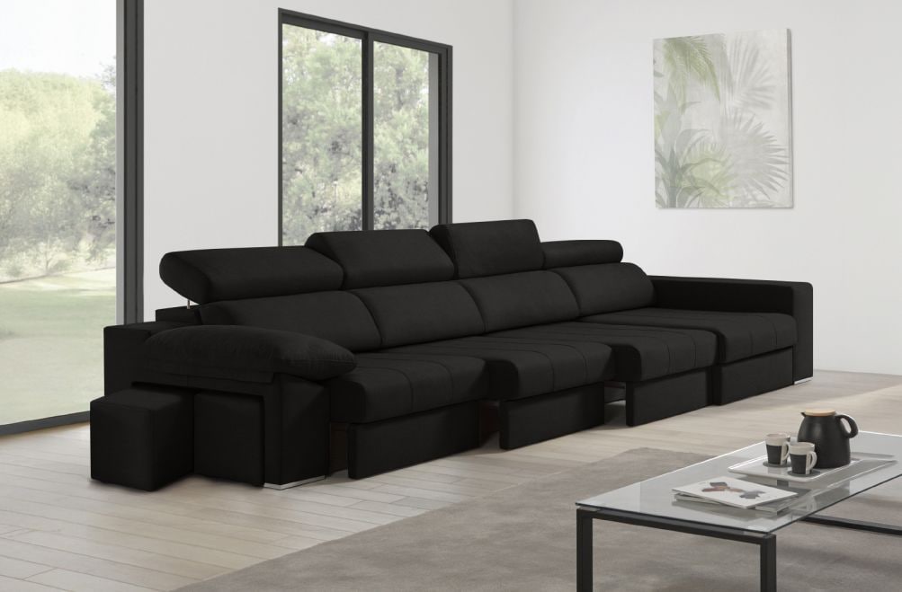 Sofá de tela Zafiro Plus de HOME - principal