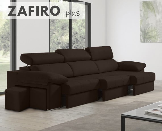 Sofá de tela Zafiro Plus de HOME - principal
