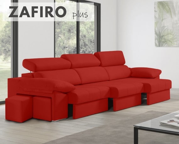 Sofá de tela Zafiro Plus de HOME - principal