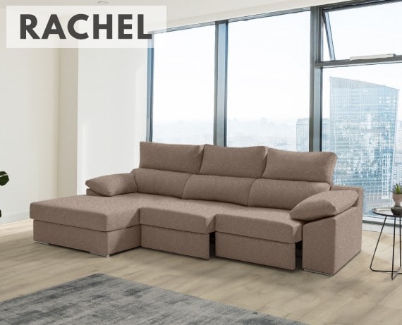 Sofá de tela Rachel de HOME - principal