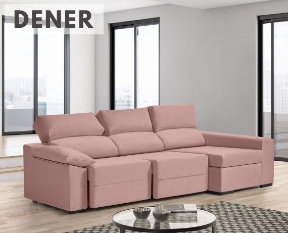 Sofá de tela Dener de HOME - principal