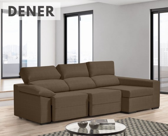 Sofá de tela Dener de HOME - principal