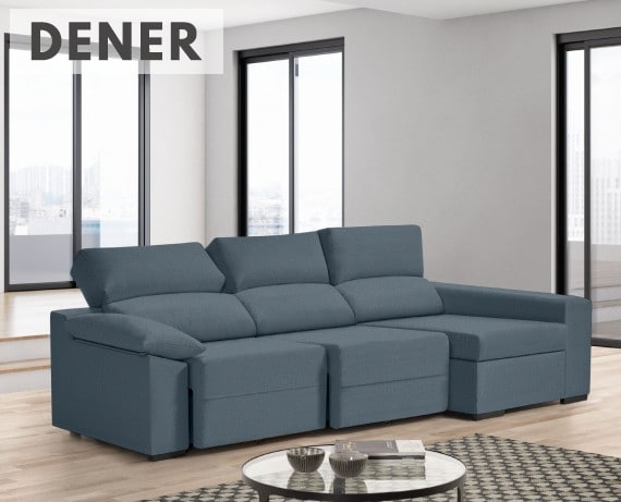 Sofá de tela Dener de HOME - principal
