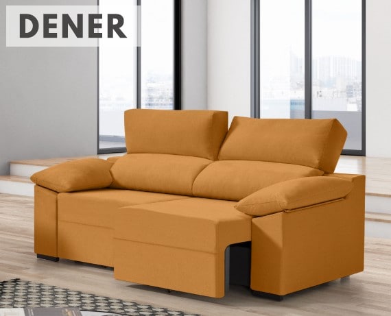 Sofá de tela Dener de HOME - principal