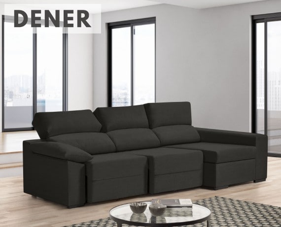 Sofá de tela Dener de HOME - principal