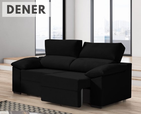 Sofá de tela Dener de HOME - principal