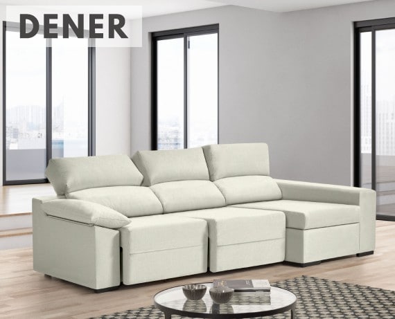 Sofá de tela Dener de HOME - principal