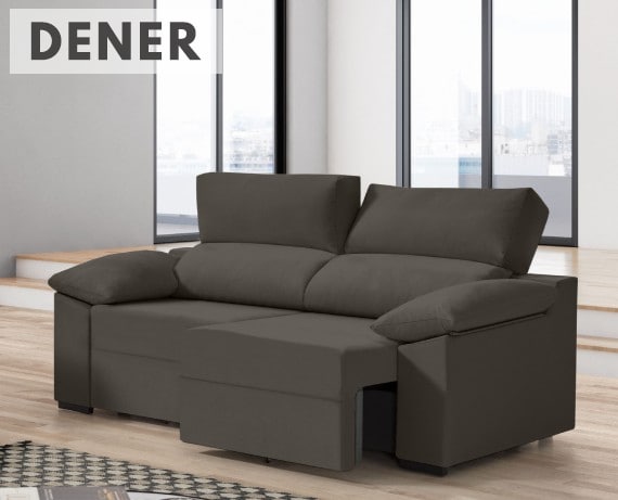 Sofá de tela Dener de HOME - principal